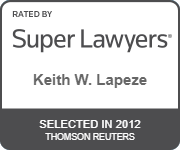 Keith Lapeze – 2012 Thomson Reuters Keith Lapeze – 2012 Thomson Reuters