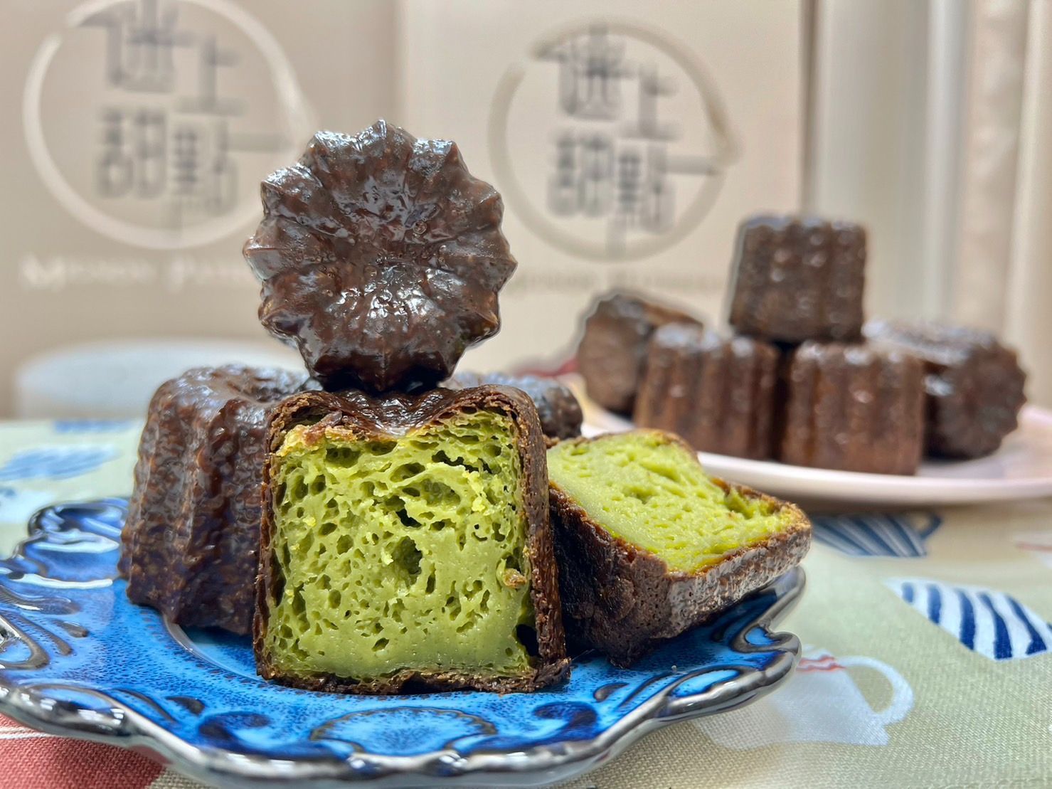 迷上甜點 可麗露-小山園抹茶