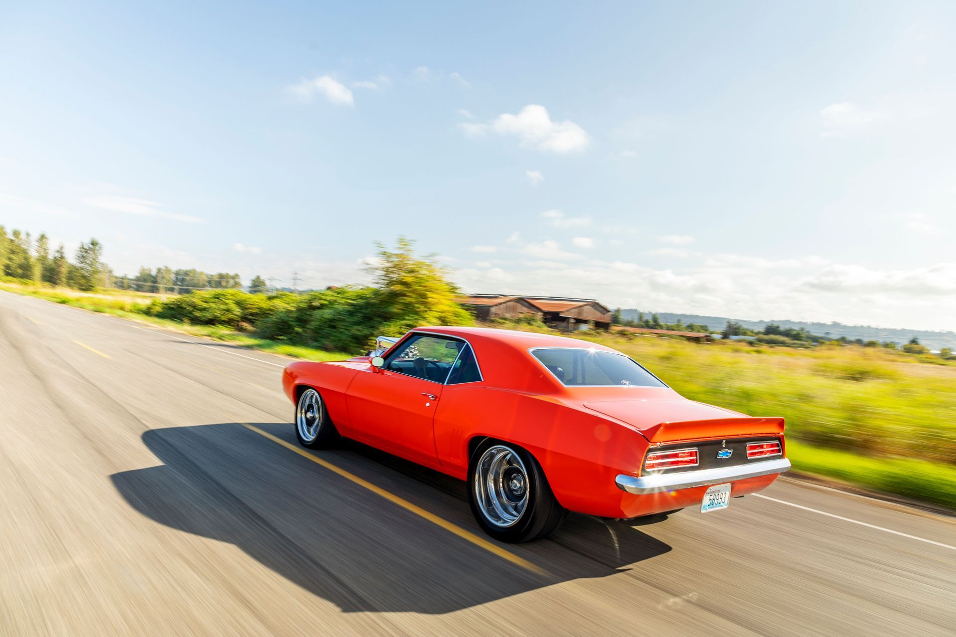 69 Camaro rear