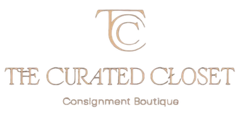 A photo of The Curated Closed Consignment Boutique Logo