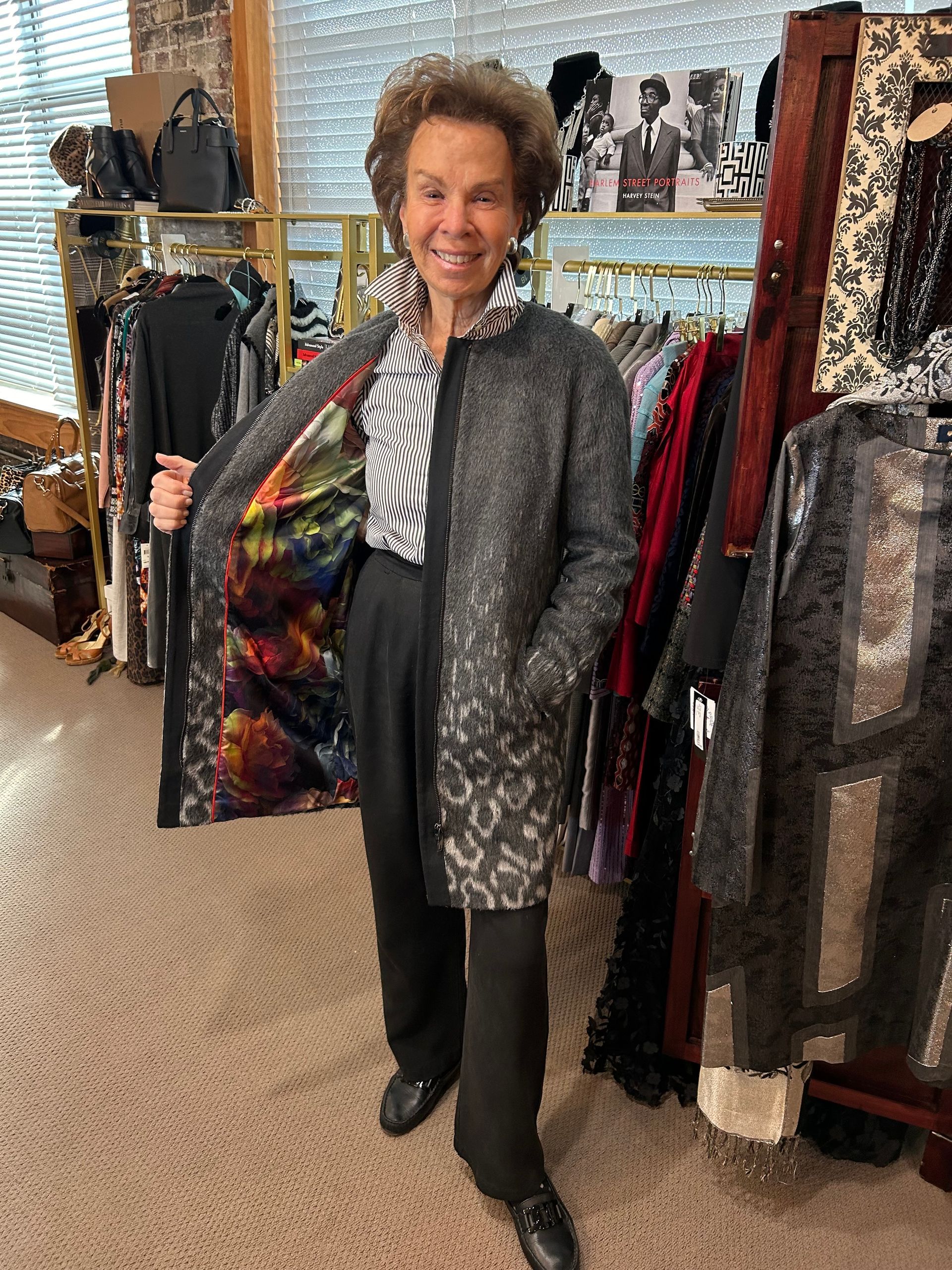 A photo of custom women's clothing and accessories