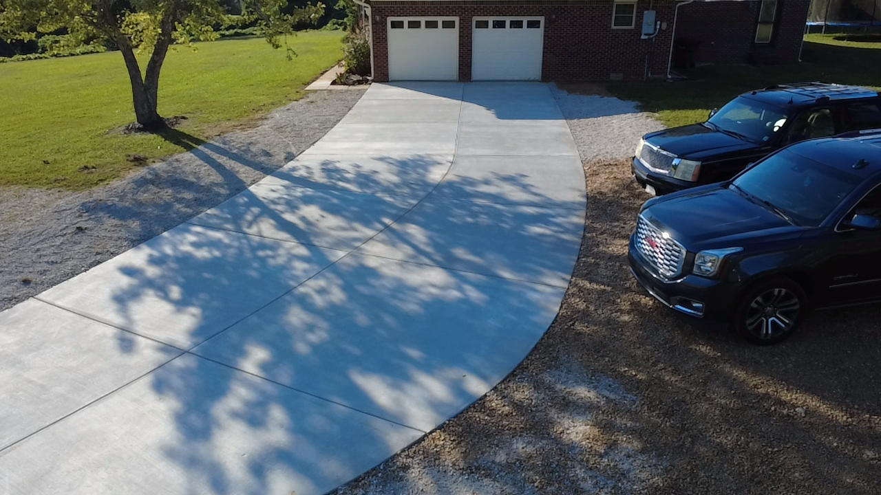 concrete sidewalk