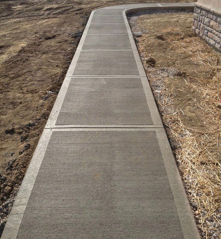 concrete sidewalk