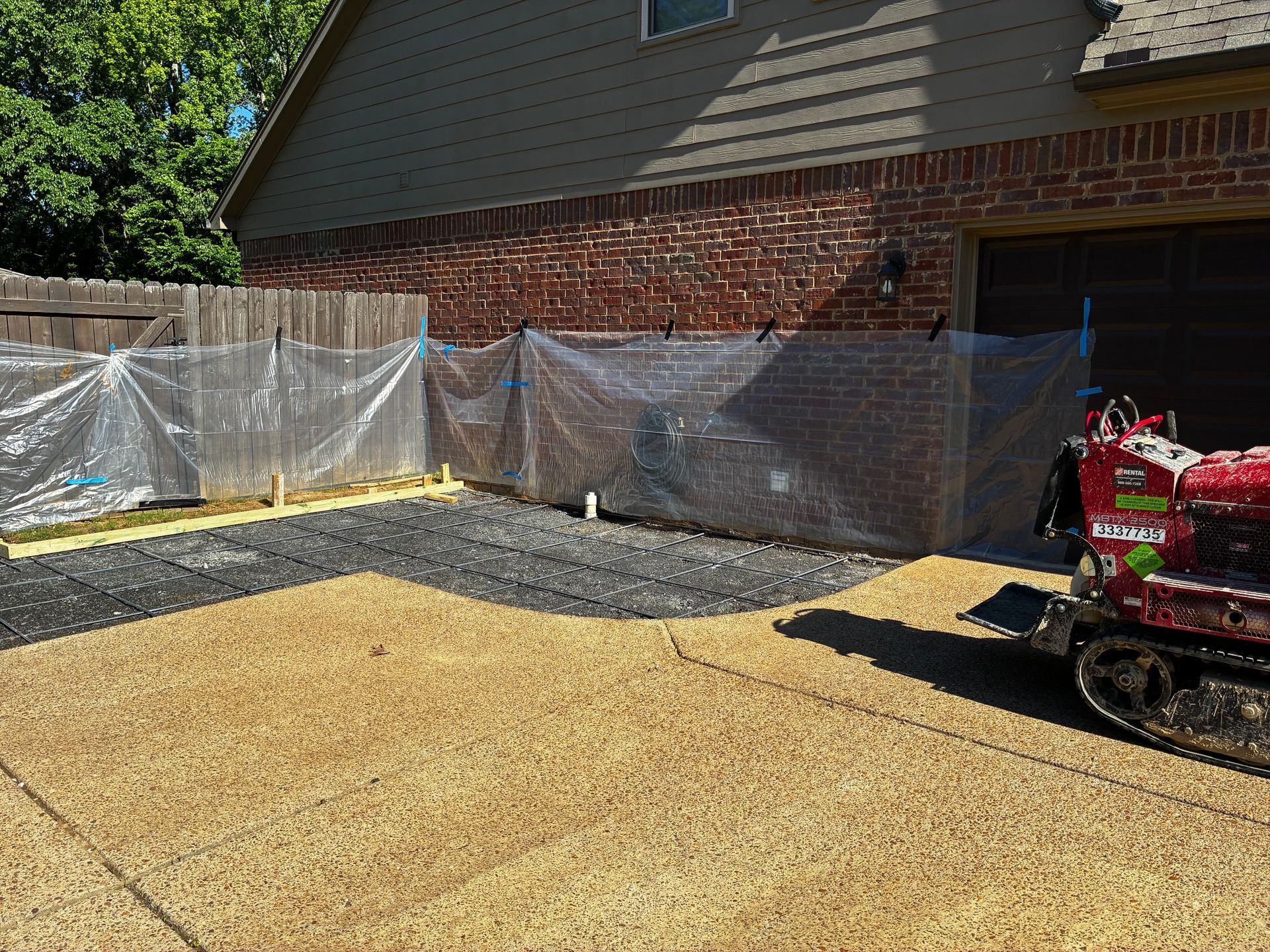 concrete work