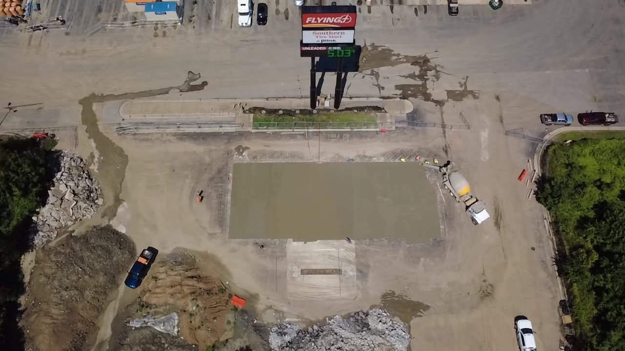 concrete foundation