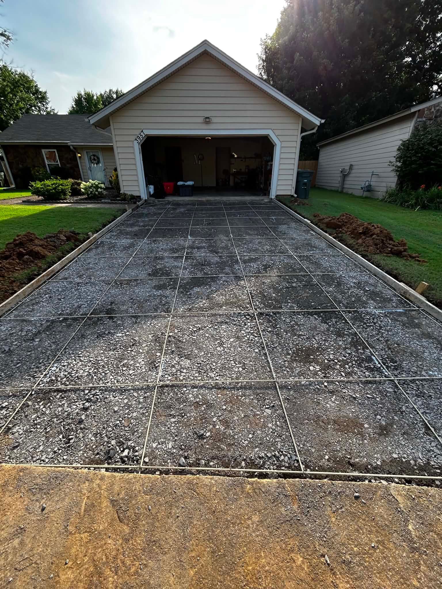 concrete foundation