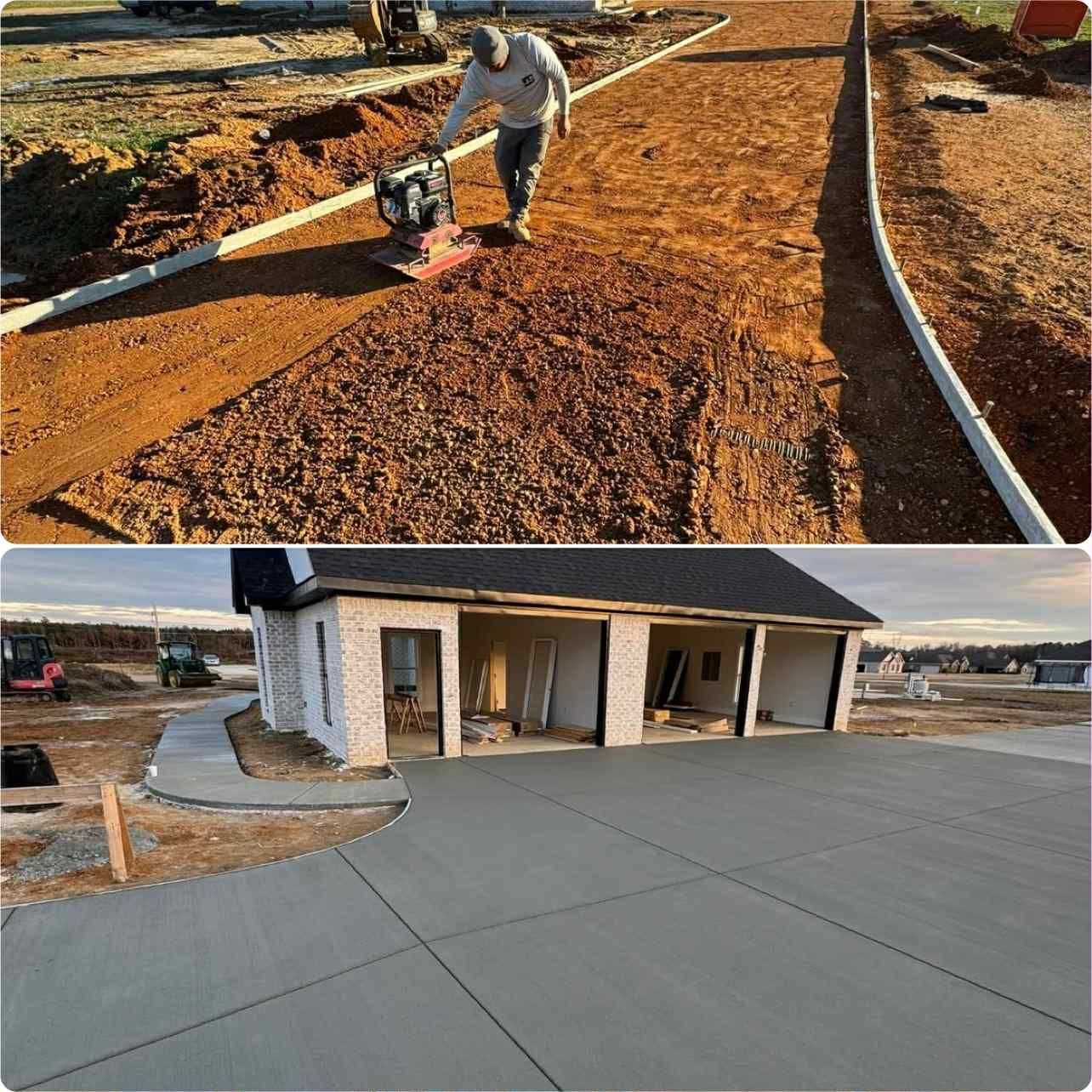 concrete sidewalk