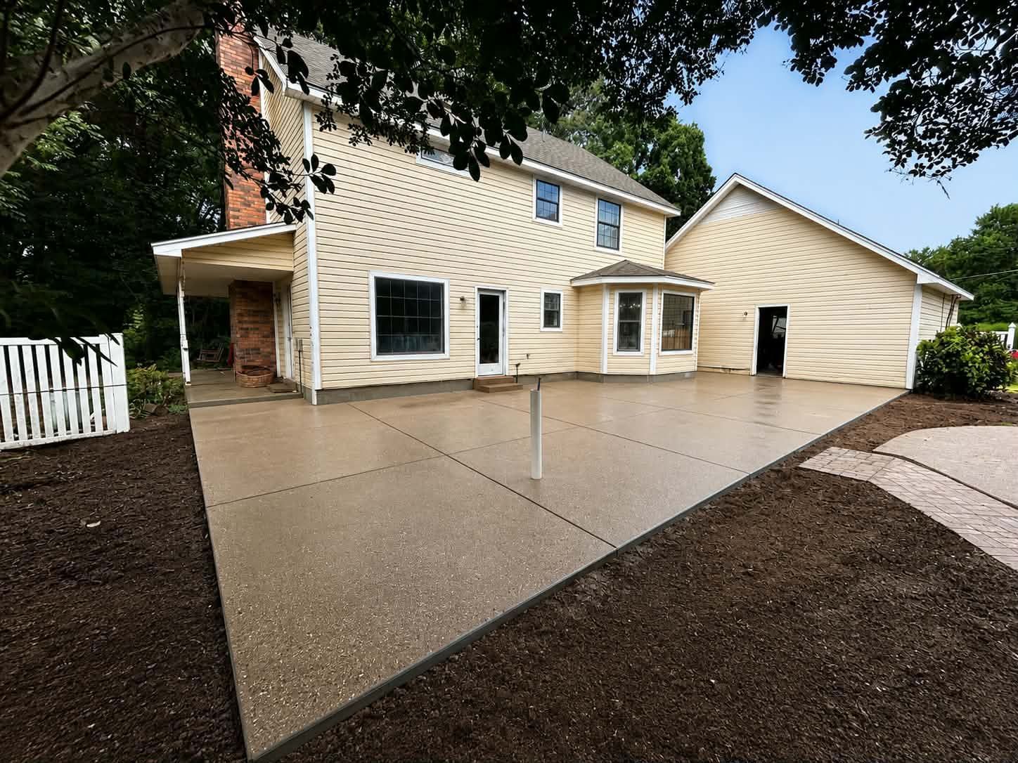 concrete sidewalk