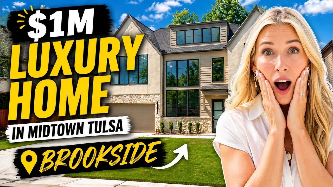 “Luxury new construction home in Brookside Tulsa”