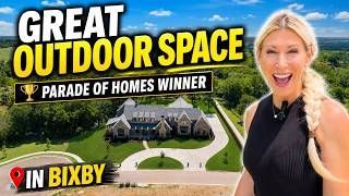$2 million luxury new construction home in Pine Ridge Bixby Oklahoma