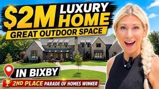 “$2 million luxury new construction home in Pine Ridge Bixby Oklahoma”