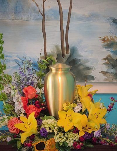 Memorial urn with refined design offering a respectful and lasting tribute for loved ones