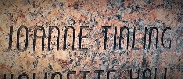 Cremation name inscription on a memorial piece offering a personalized tribute honoring a loved one’s legacy