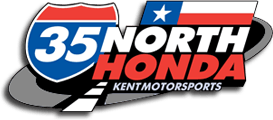 the logo for 35 north honda kent motorsports