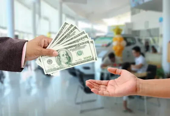 A Man With Money On Hand A Man With Money On Hand