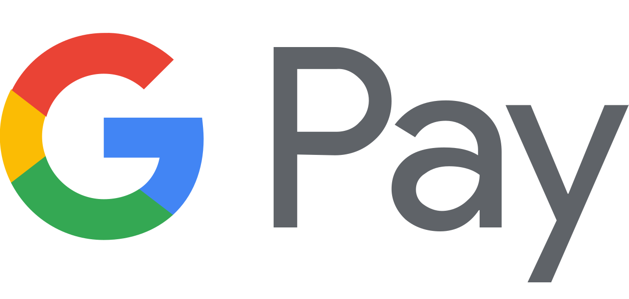 Het Google Pay-logo, met een kleurrijk