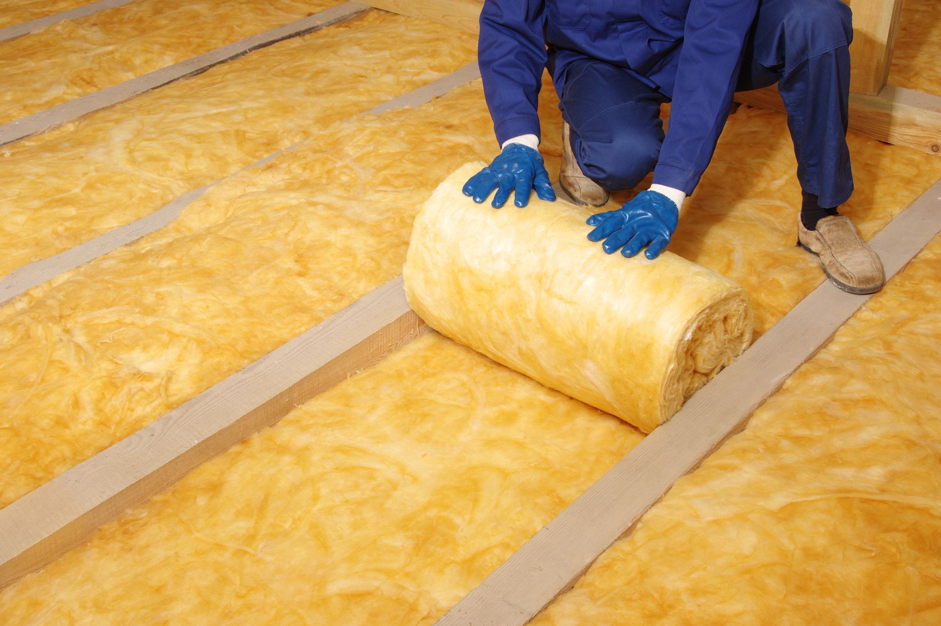 Insulation Done By Urban Sons Insulation.