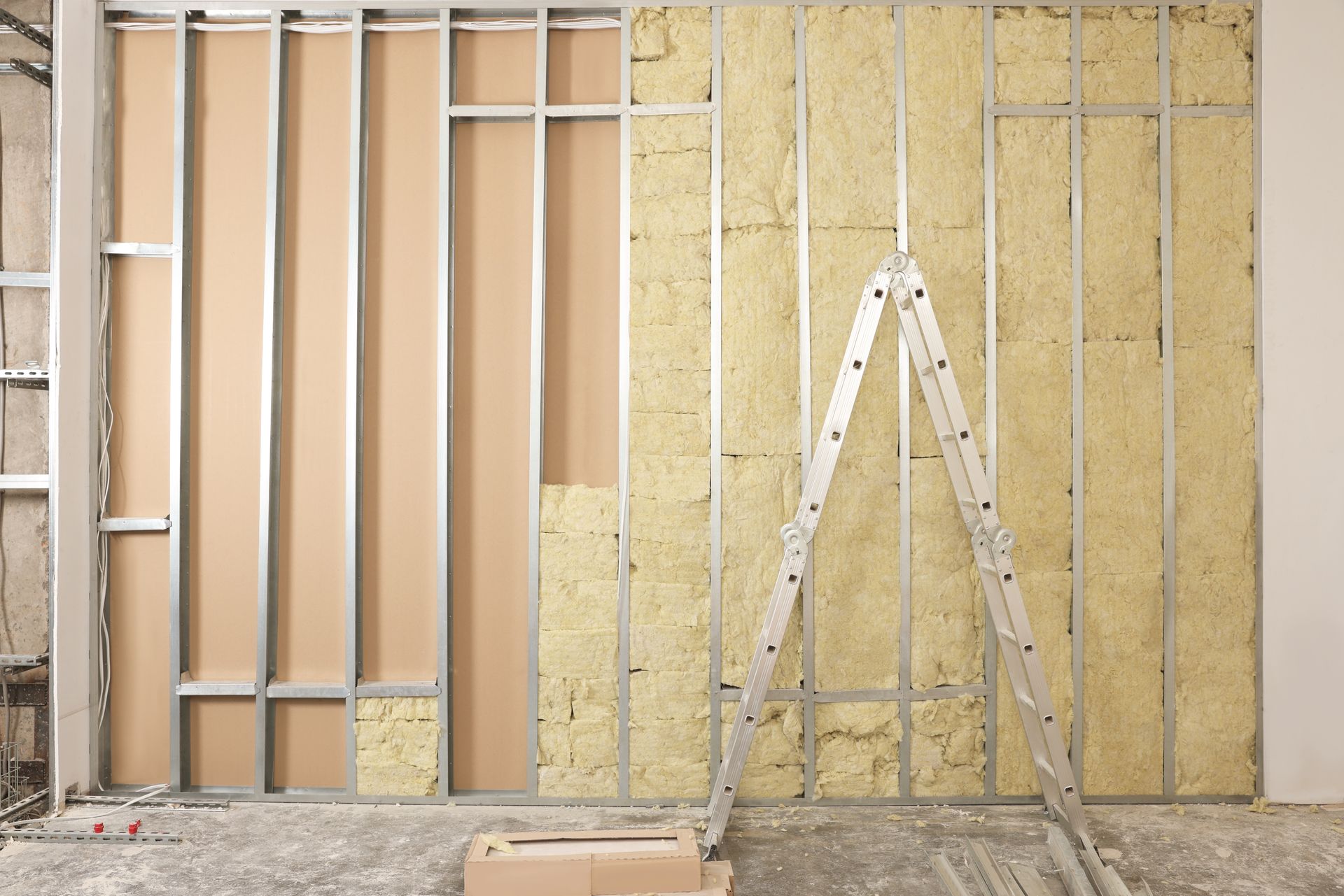 insulation in the wall