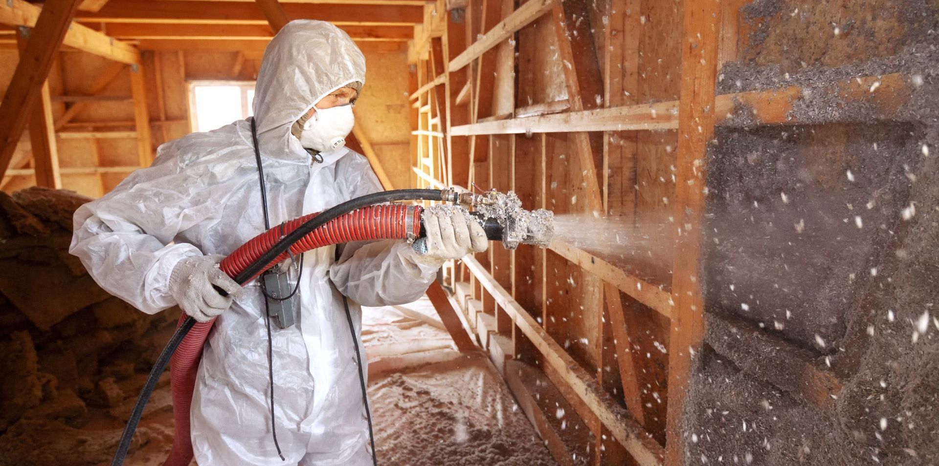 blown-in insulation installation in Western MA