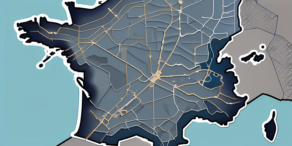 carte logistique de France