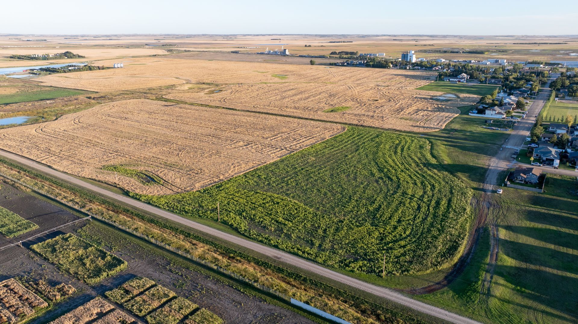 Parcel N, the site of the new park east of Hamm Court