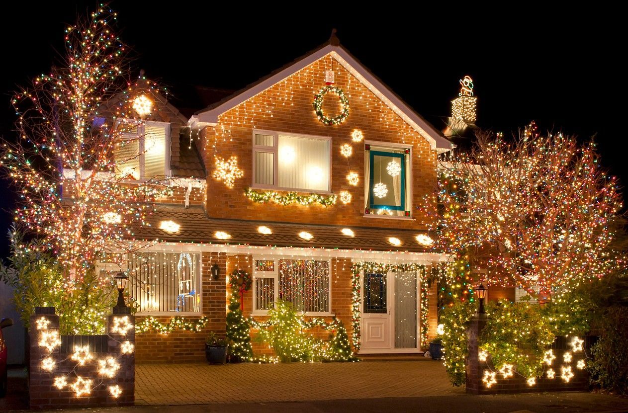 Residential Christmas Lights Installation