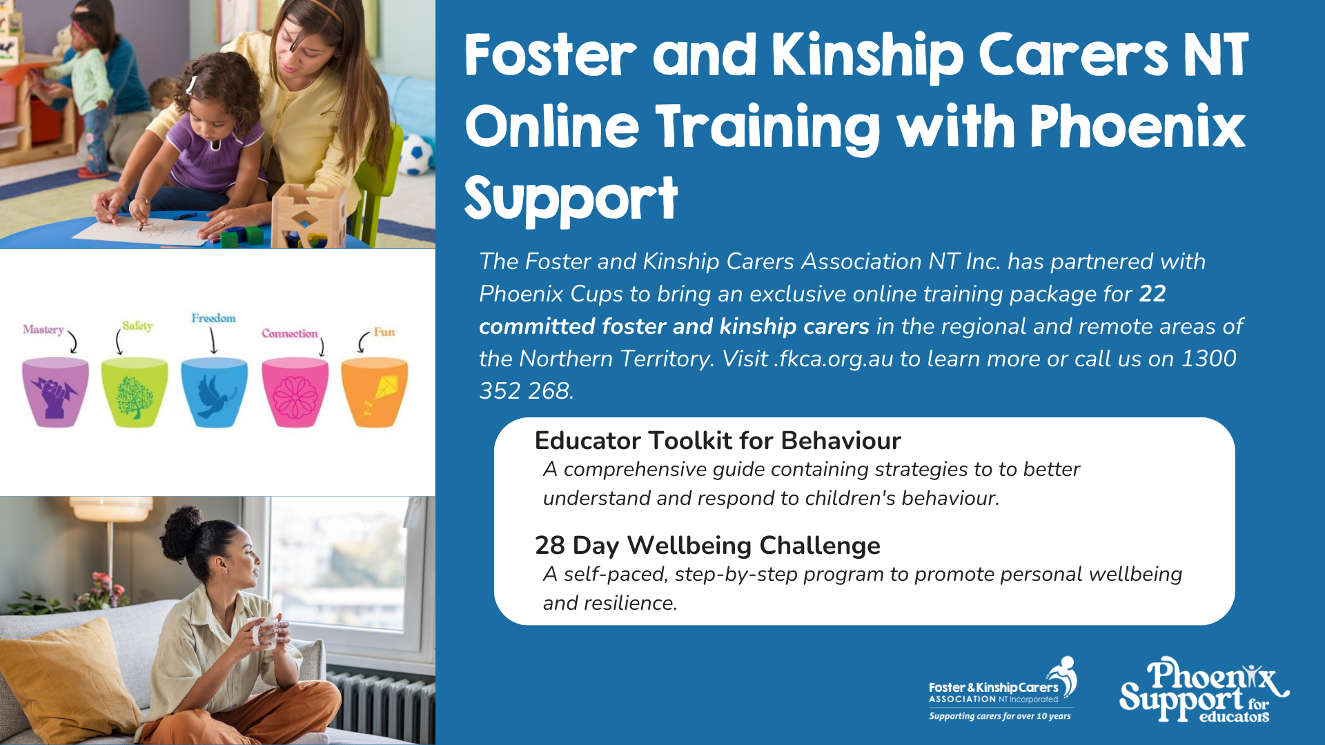 Foster and Kinship Carers NT Online Training with Phoenix Support