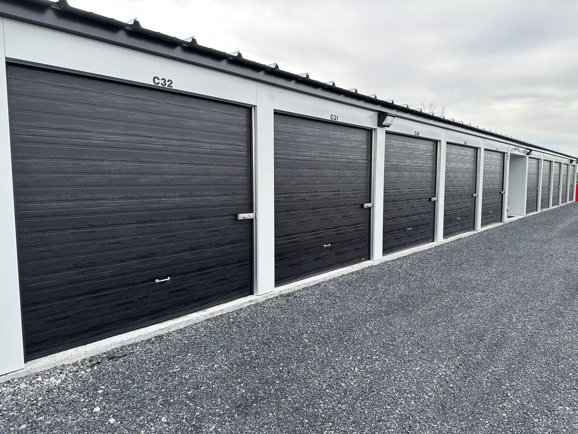 Drive-up Climate Control Self Storage at Safe Storage Cornwall