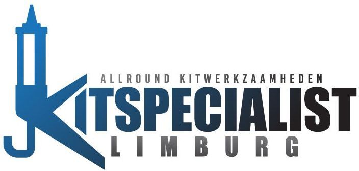 Een logo voor een bedrijf genaamd kitspecialist limburg