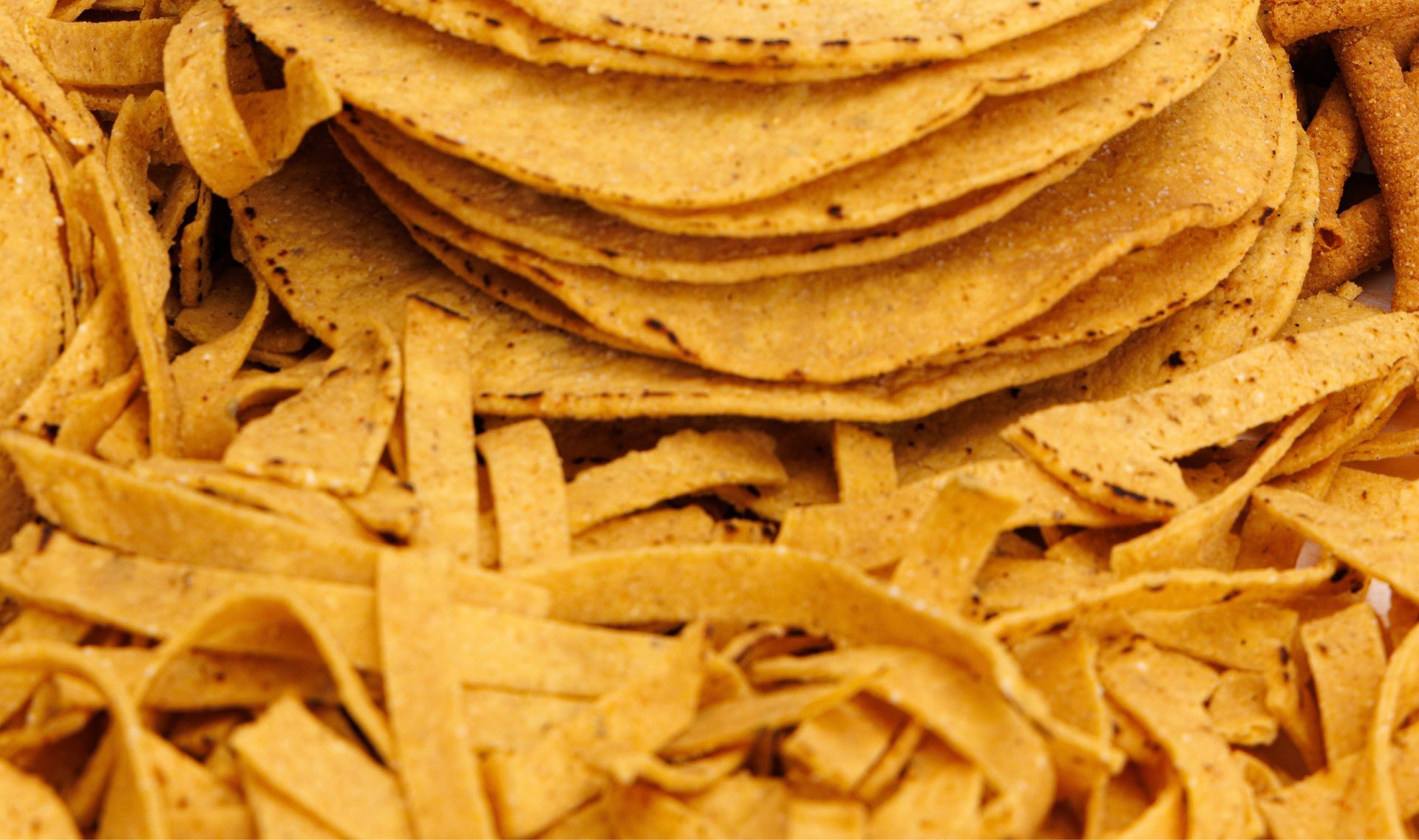 Tiritas de maíz