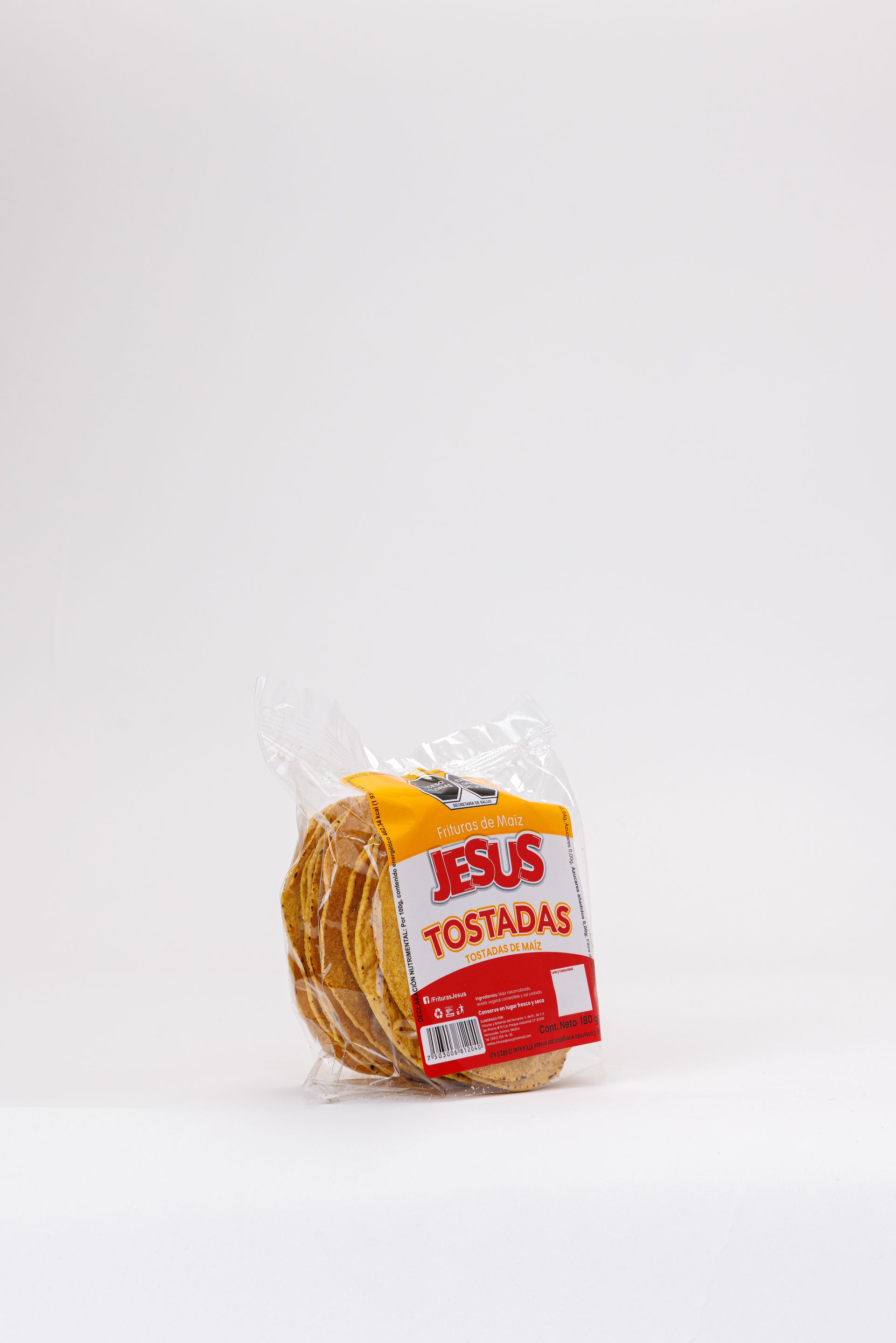 Bolsa Tostada Plana 180 Gramos