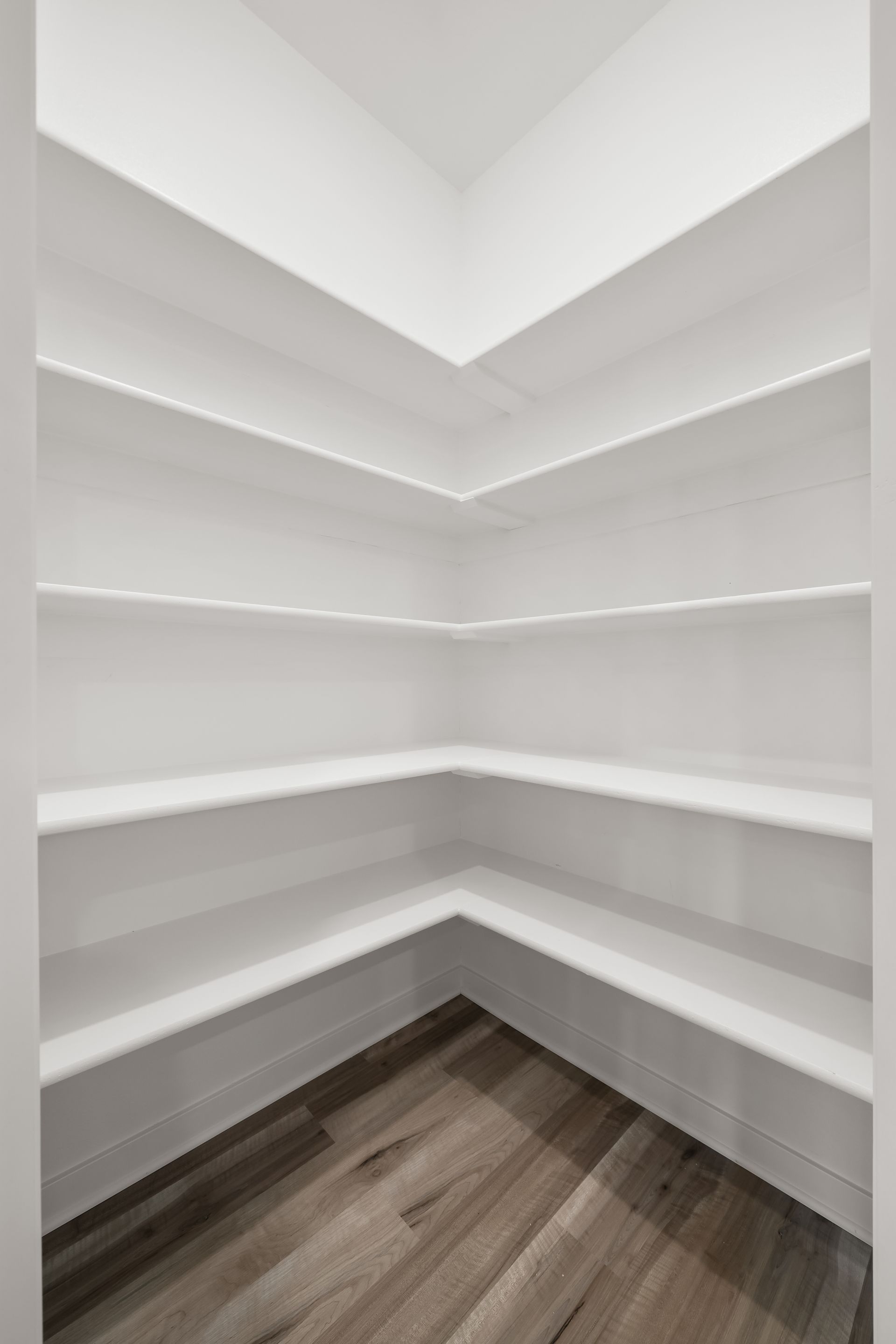 Expansive pantry in the kitchen of the Landing floorplan