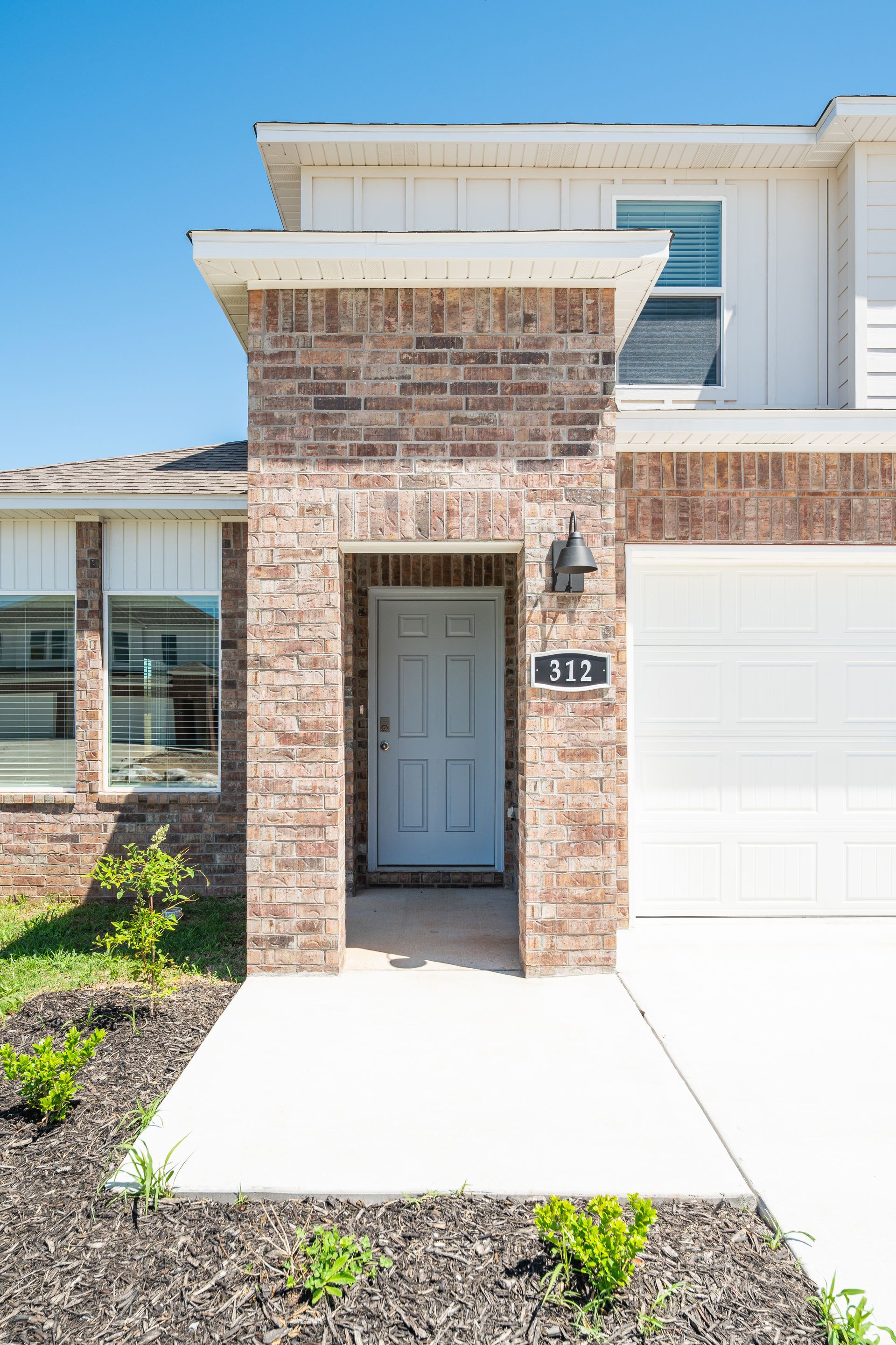 Front entrance of the Landing floorplan