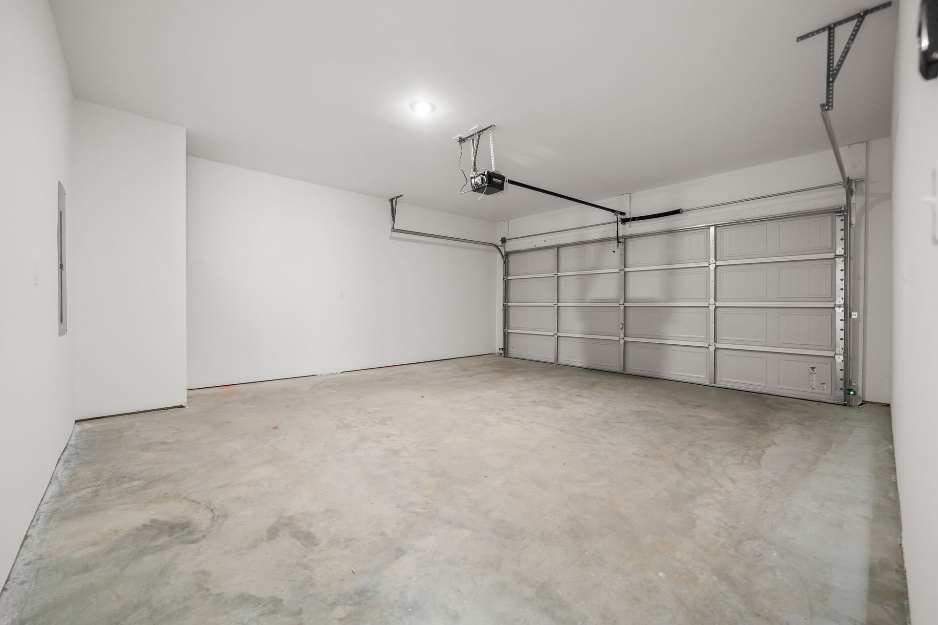 Attached 2-car garage