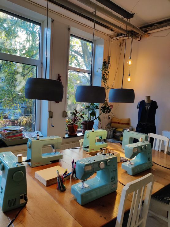 Het gezellige naaiatelier van Carien in Haarlem