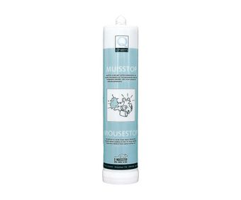 Flacone cosmetico alto, turchese e bianco, con decorazione floreale e tappo su sfondo bianco.