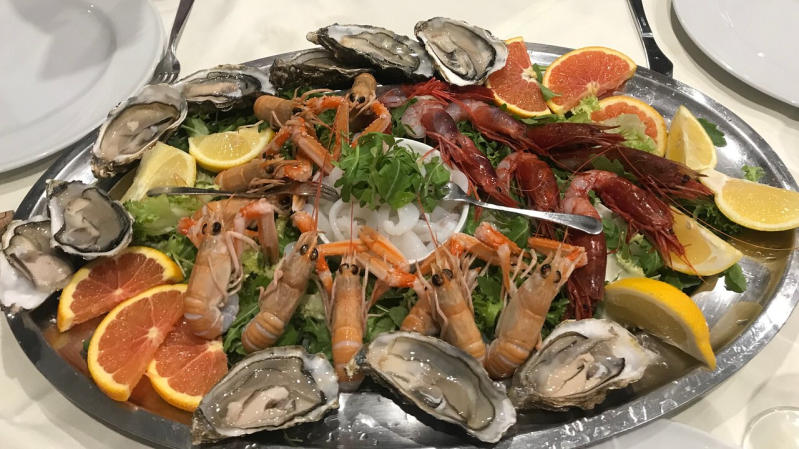Cruditè di pesce