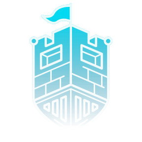 It looks like a castle with a flag on top of it.