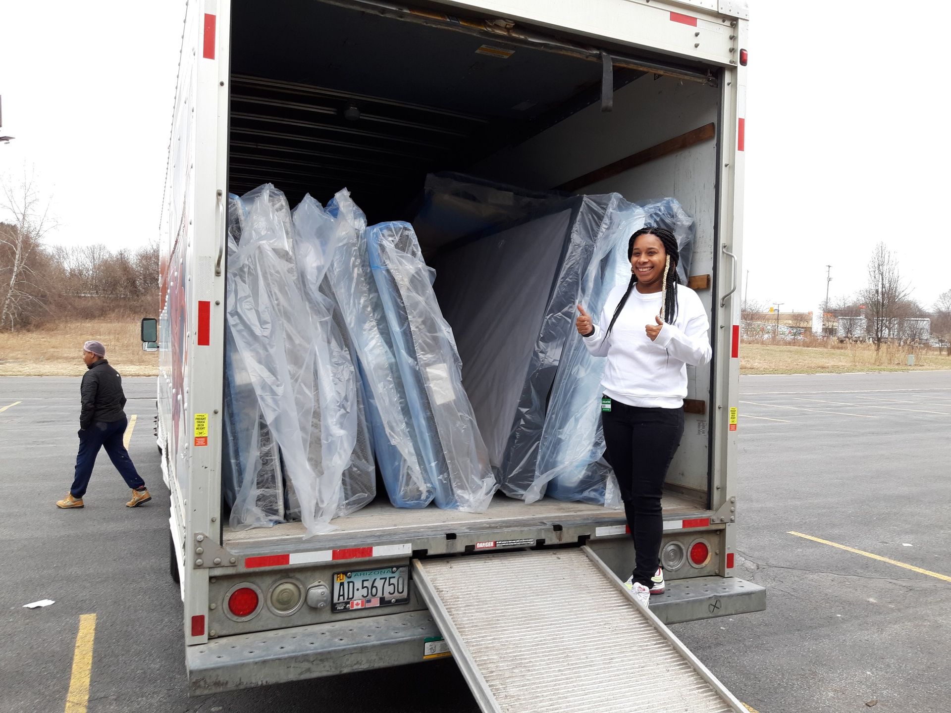 BoxDrop Syracuse mattress delivery team at mattress outlet Cicero NY providing affordable beds and trusted local service