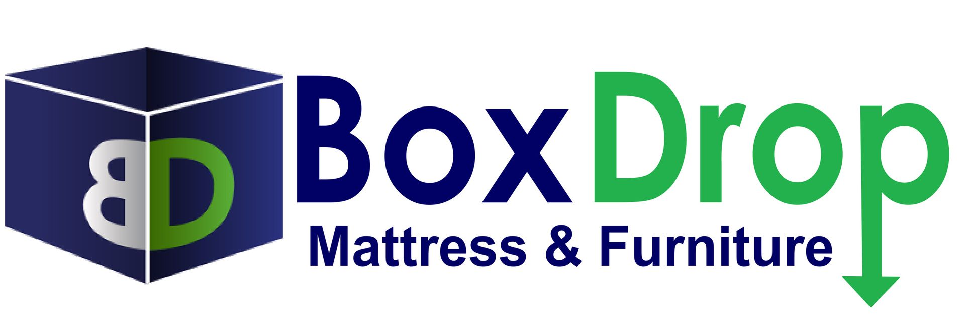 Logo: A blue cube with letters 