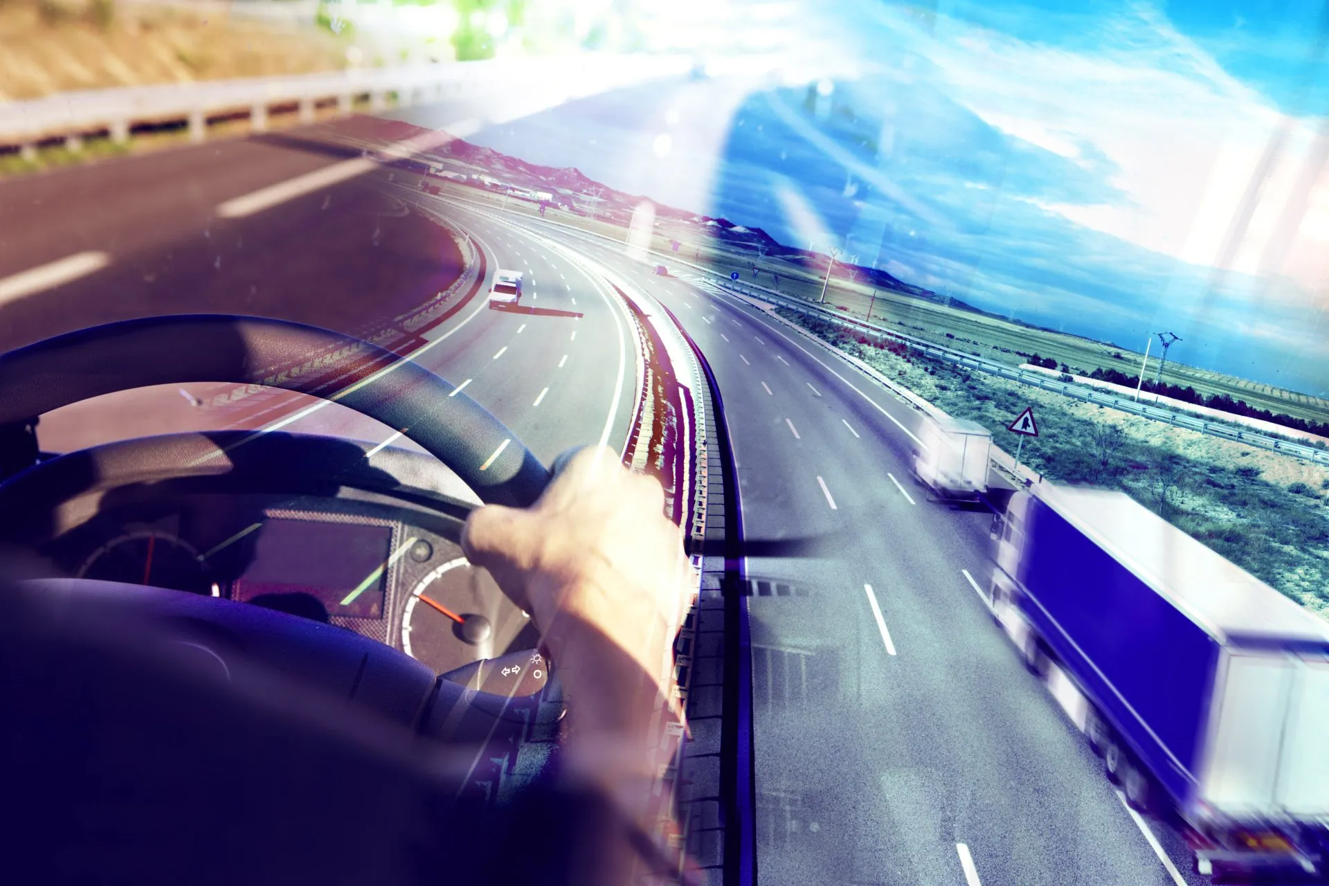 A Person is Driving a Truck Down a Highway — Truck Training and Assessments In Umina Beach, NSW