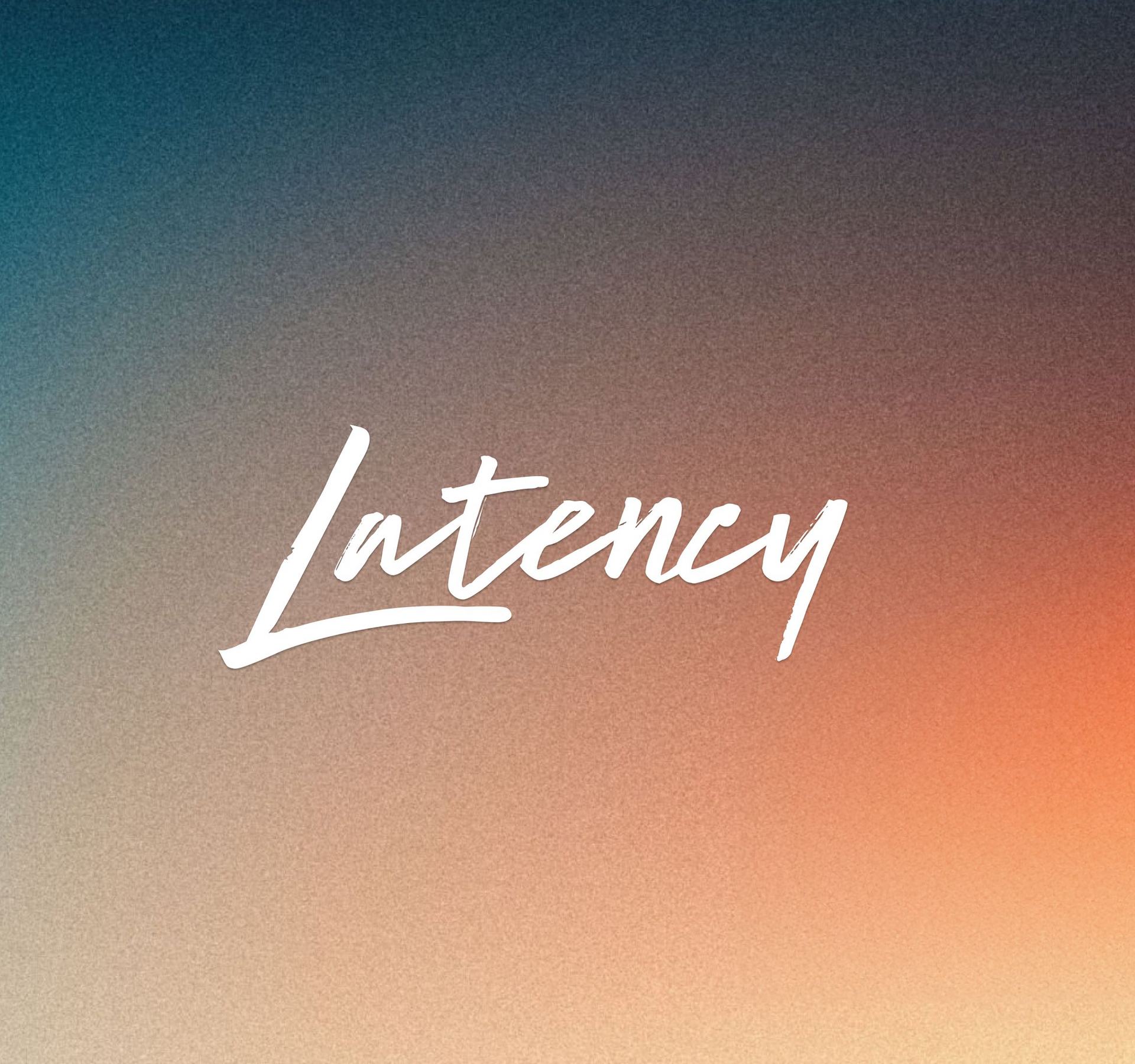 A logo for the Latency conference