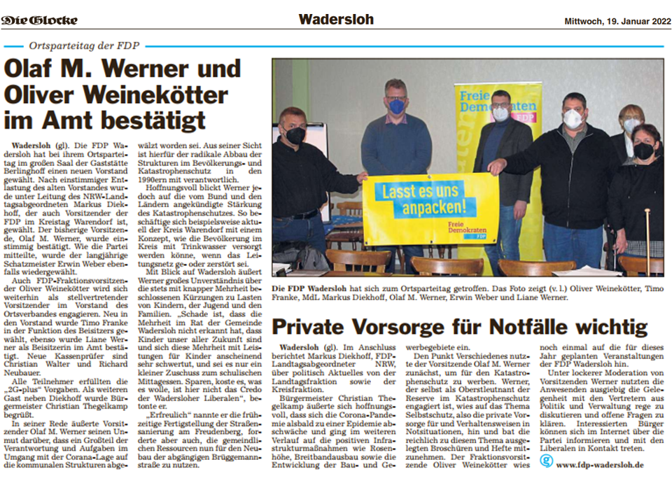 Mit freundlicher Genehmigung der Zeitung Artikel aus