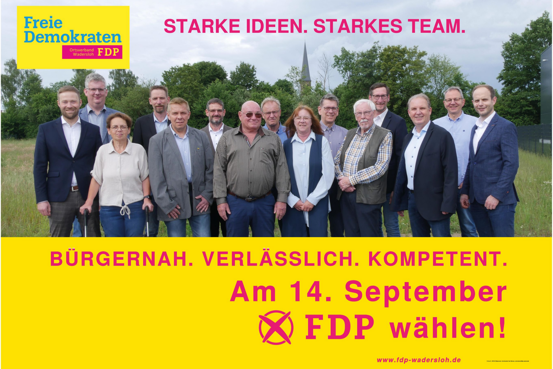 
Auch Samstag Abend um 19:00 Uhr noch aktiv:
Ihr FDP Ortsverband von Wadersloh bis Warendorf