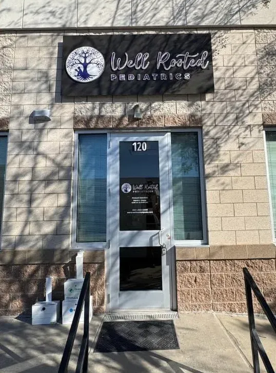 Well Rooted Pediatrics Entrance