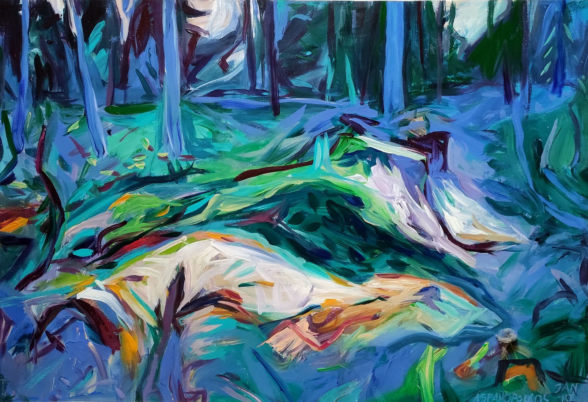 Blauer Wald