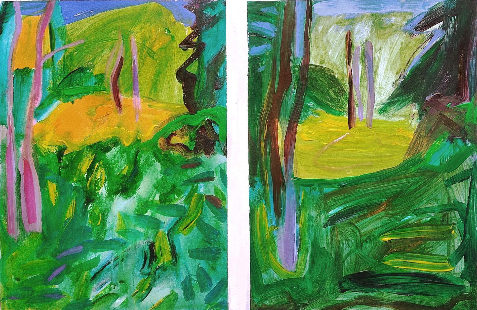 Waldskizzen