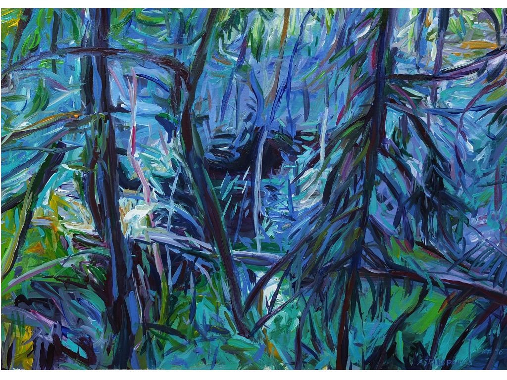 Blauer Wald