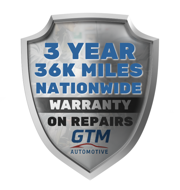 36K Mile Warranty | GTM Automotive