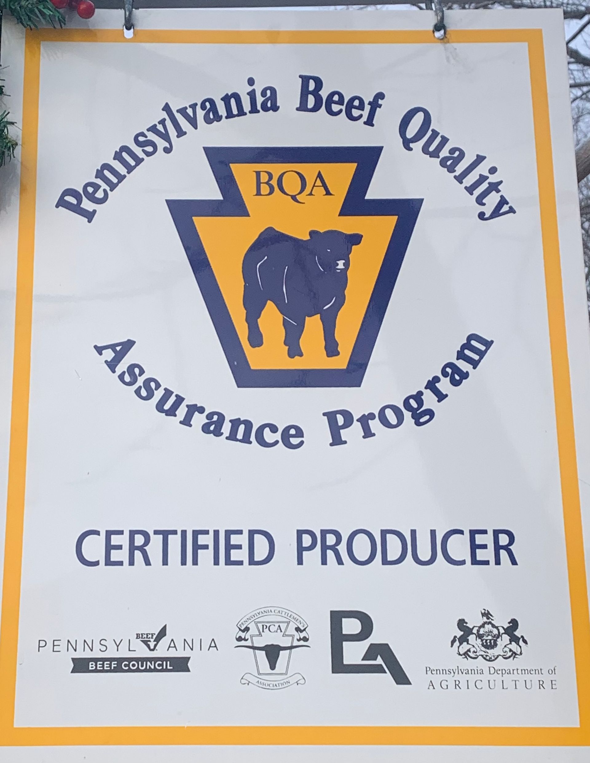 logo for certified producer of